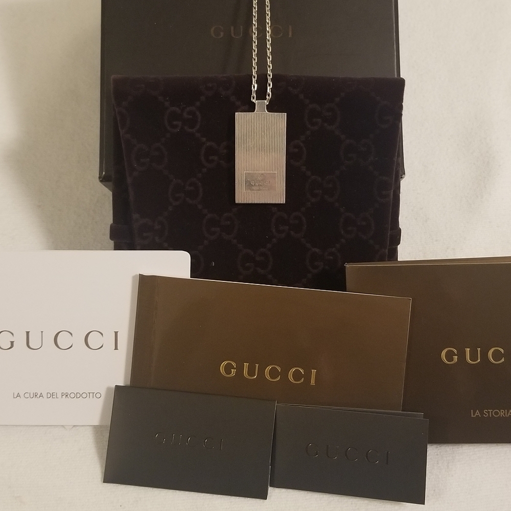 ❌‼SOLD‼❌-Gucci Necklace w/COA (online)